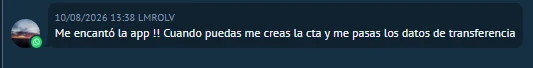 Opinión real de un cliente de StellaTV por WhatsApp